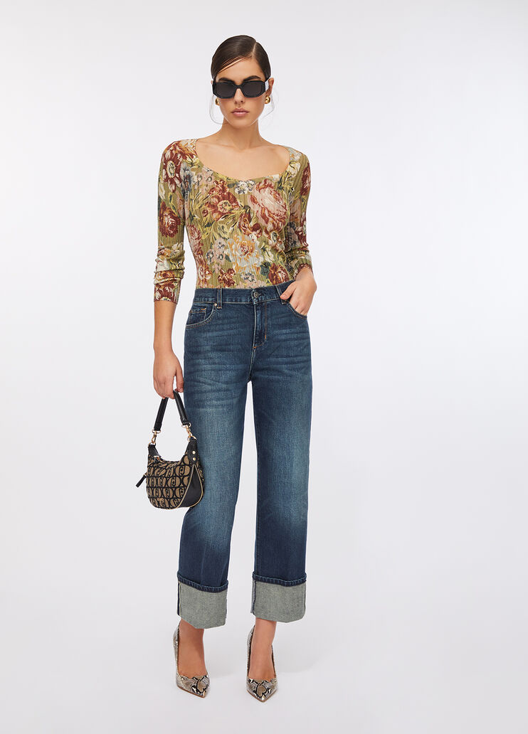 Jeans im Straight Fit Liu Jo Better Denimblau Liu Jo - large image number 5