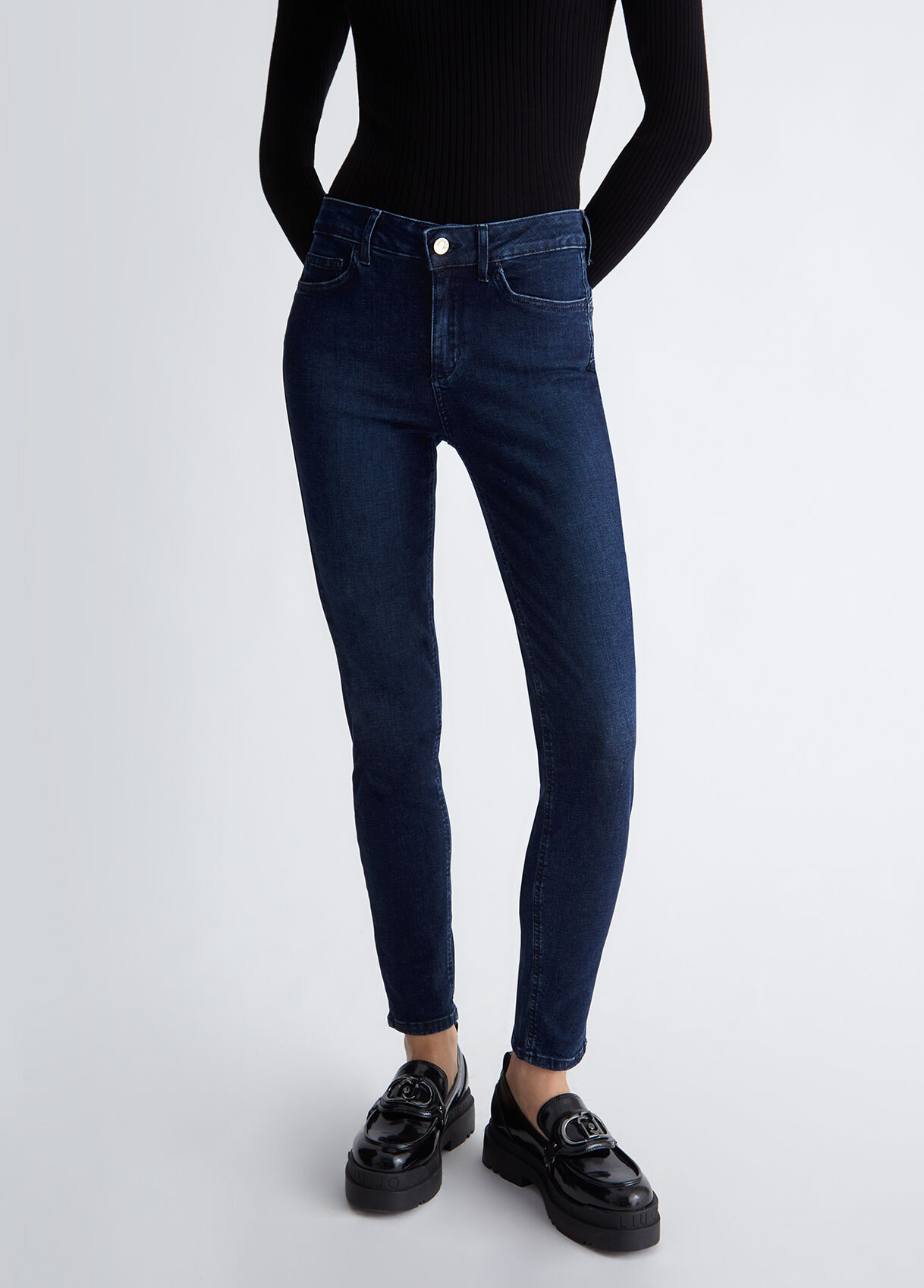 Liu jo jeans hotsell bottom up skinny