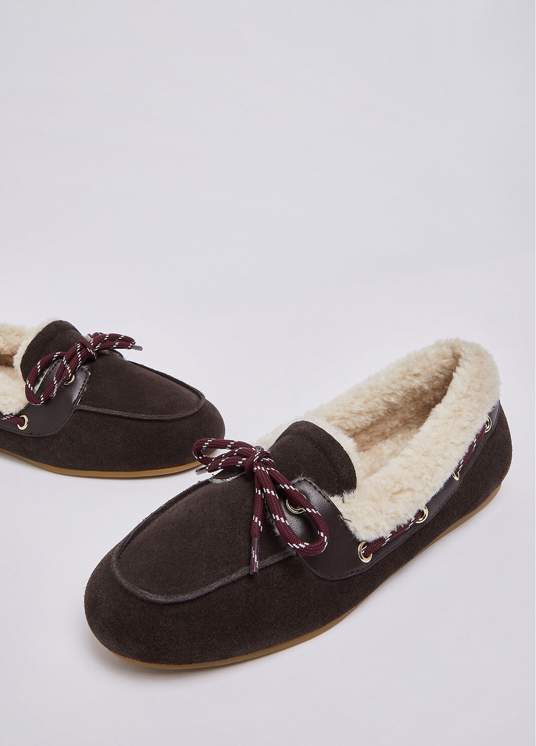 Mokassins warm aus Veloursleder Mokka Liu Jo - large image number 6