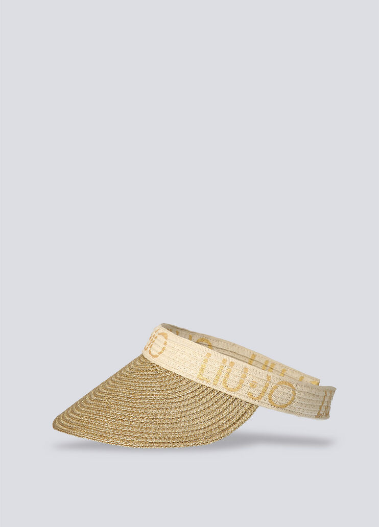Straw visor light gold Liu Jo - large image number 2