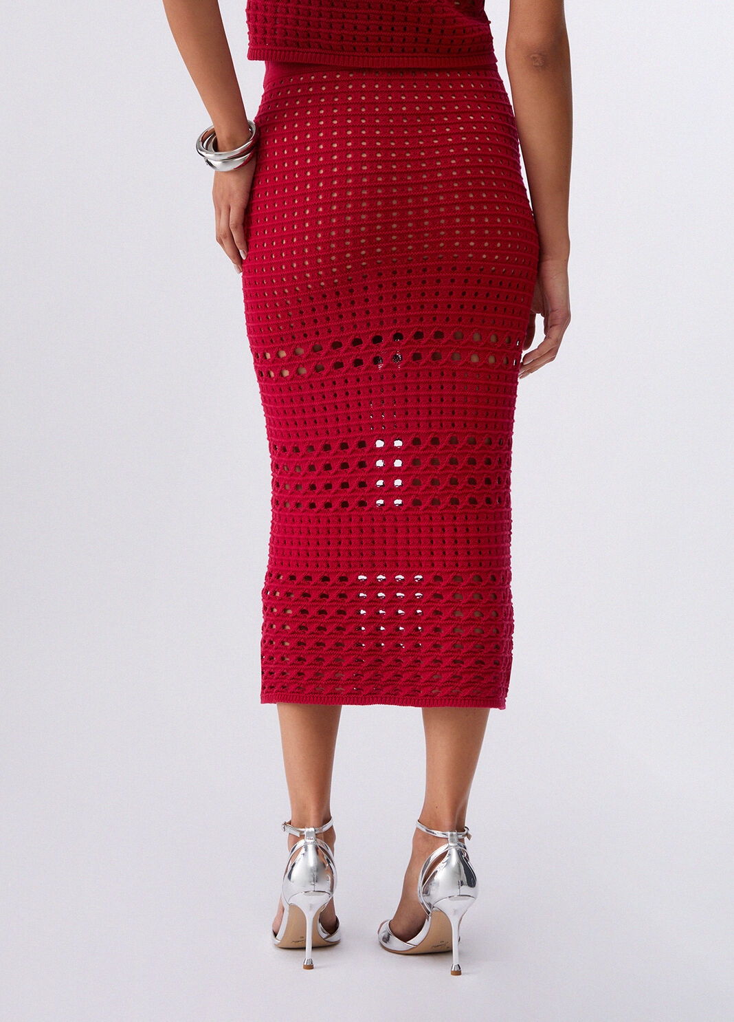 Geh&auml;kelter Midirock Rot Liu Jo - large image number 1