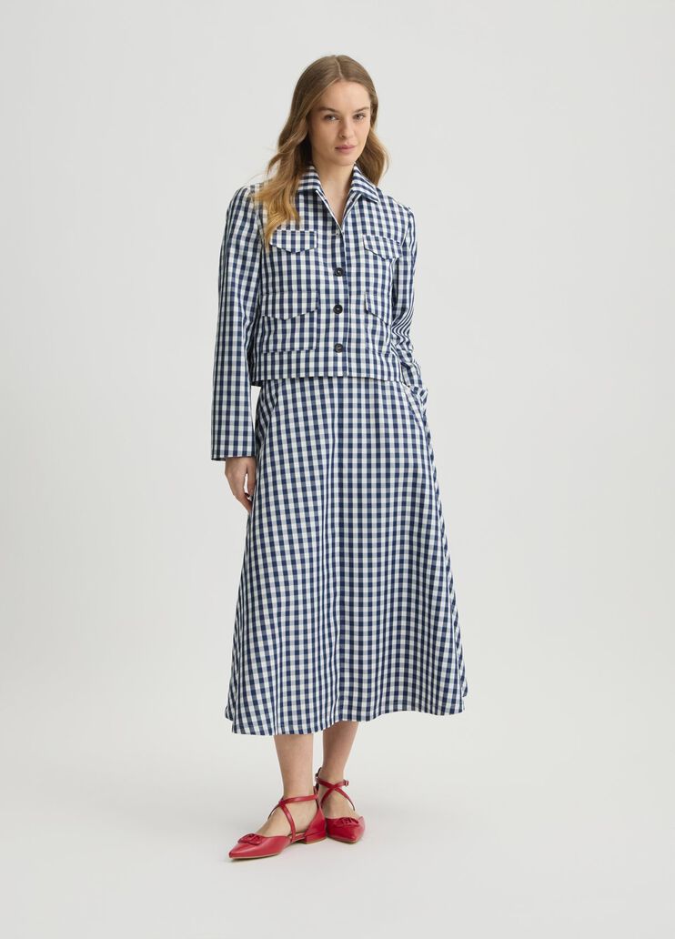 Vichy jacket blue Liu Jo - medium Vichy jacket blue Liu Jo - medium