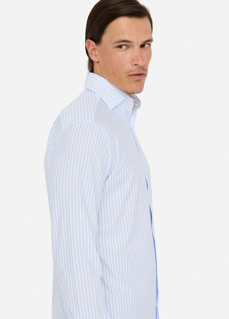 Striped cotton shirt light blue Liu Jo - large image number 2