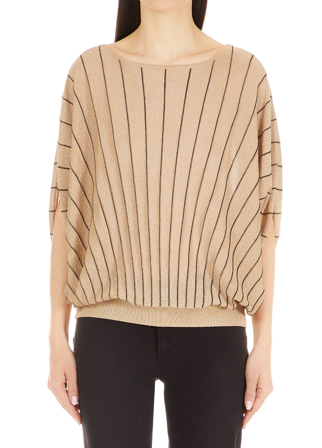Jumper with lurex&reg; Golden Liu Jo - large image number 0
