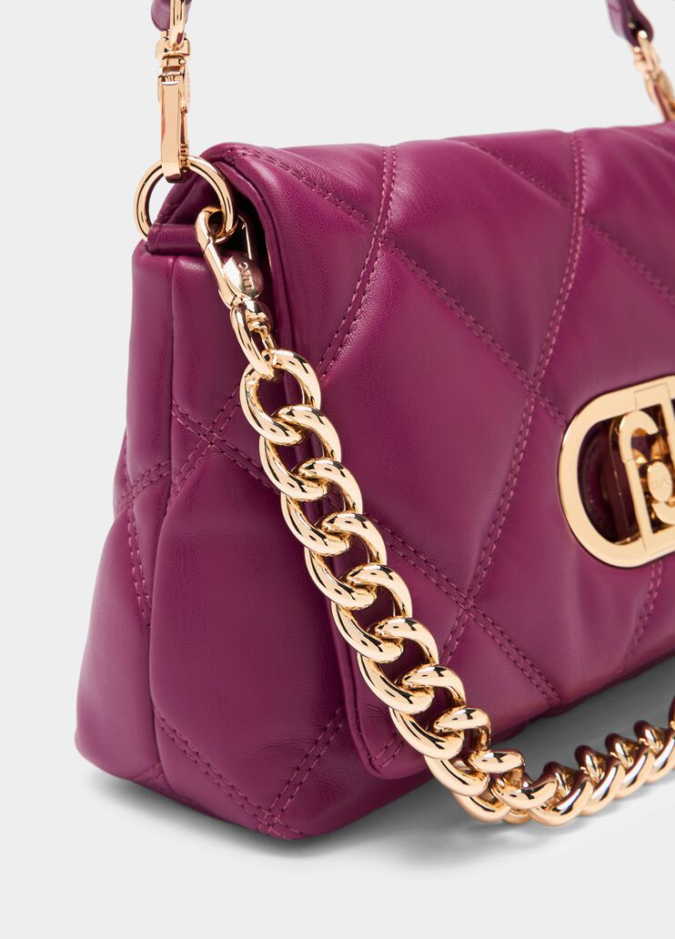 Medium quilted LaPuffy bag purple Liu Jo - medium