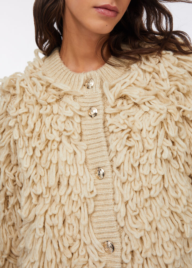 Wool jacket white Liu Jo - large image number 3