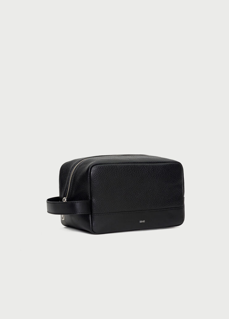 Leather beauty case Black Liu Jo - large image number 1 Leather beauty case Black Liu Jo - large image number 1