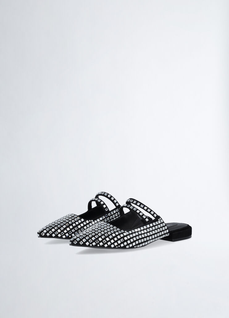 Full rhinestone mules black Liu Jo - large image number 2 Full rhinestone mules black Liu Jo - large image number 2