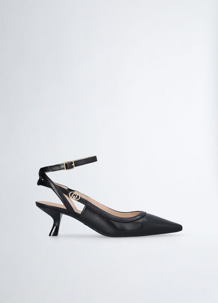 Black slingbacks with low heel black Liu Jo - medium Black slingbacks with low heel black Liu Jo - medium