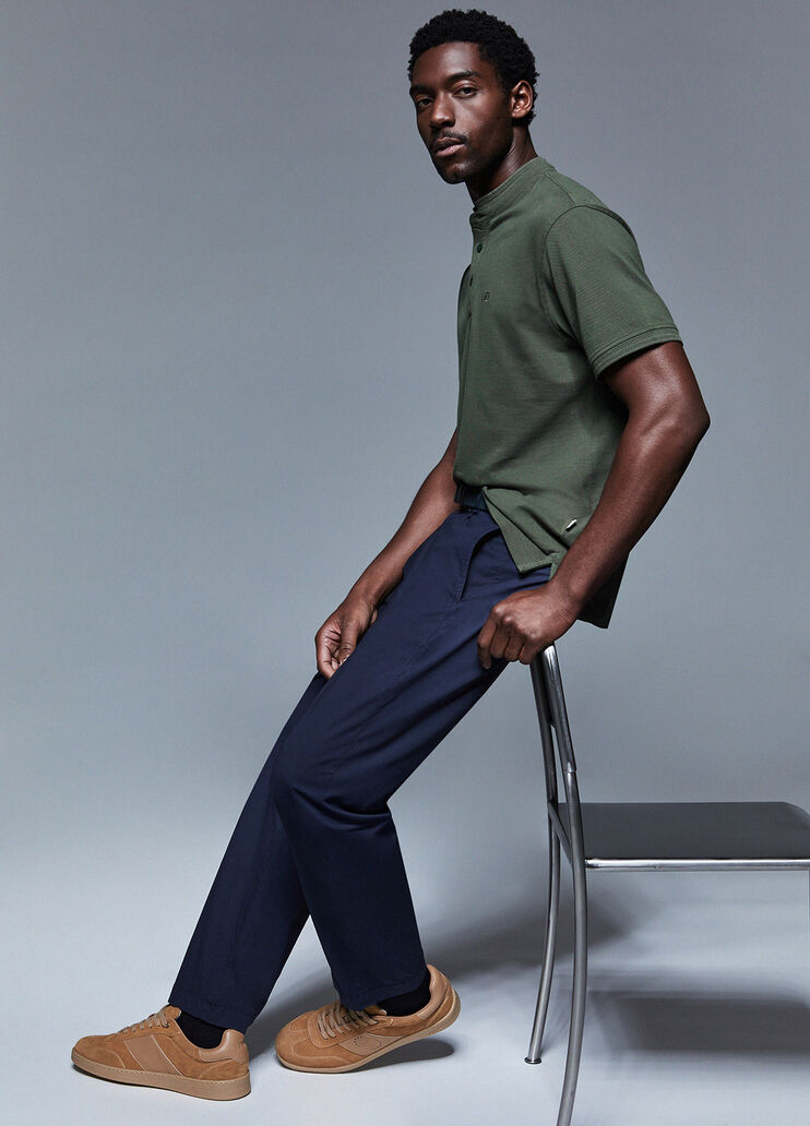 Chinohose mit Tunnelzug Dunkelblau Liu Jo - medium