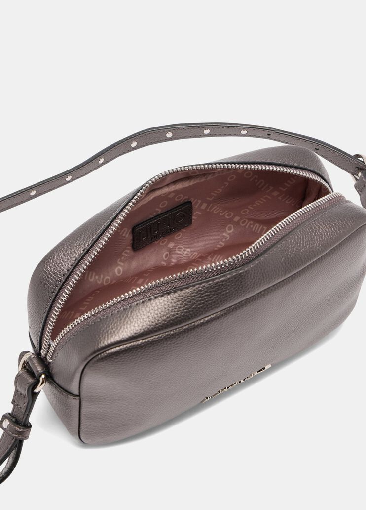 Sac &agrave; bandouli&egrave;re petit format anthracite Liu Jo - large image number 6