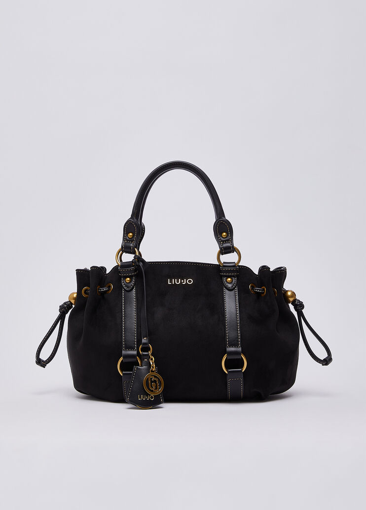 Sac petit format avec cordon de serrage noir Liu Jo - medium