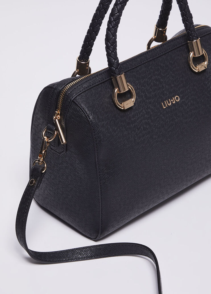 Medium Boston bag black Liu Jo - large image number 4 Medium Boston bag black Liu Jo - large image number 4