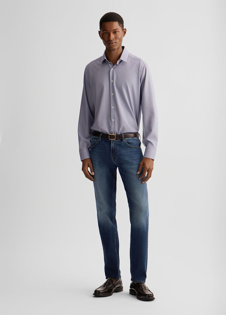 Chevron shirt chevron blue Liu Jo - large image number 5 Chevron shirt chevron blue Liu Jo - large image number 5