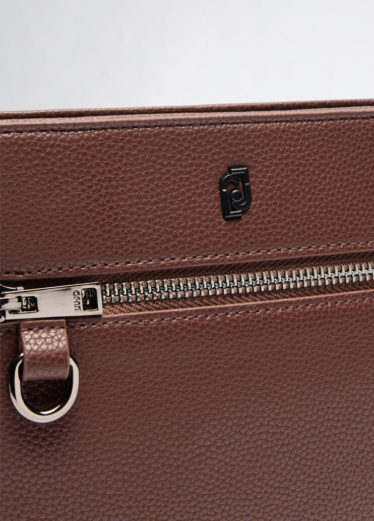 Men’s clutch bag chocolate Liu Jo - large image number 4 Men’s clutch bag chocolate Liu Jo - large image number 4