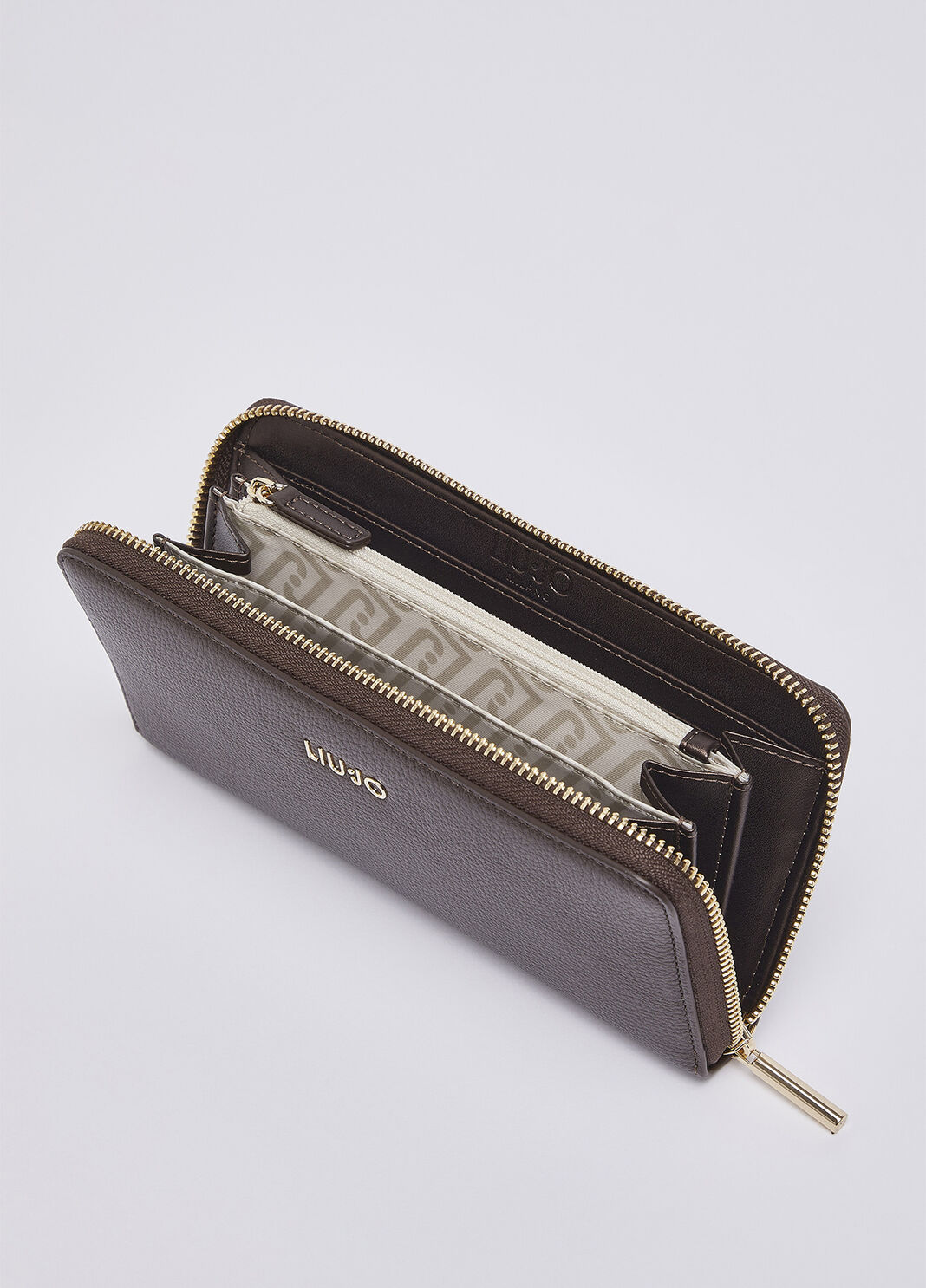 Large Zip Wallet dark brown Liu Jo - large image number 3