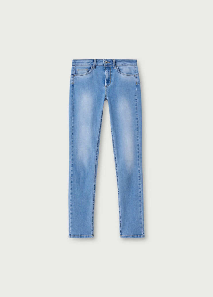 Экологичные зауженные джинсы Синий деним Liu Jo - large image number 4