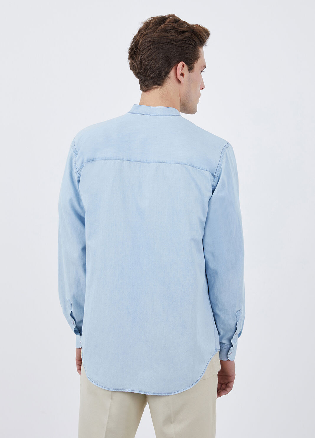 Camicia coreana in denim denim chiaro Liu Jo - large image number 1