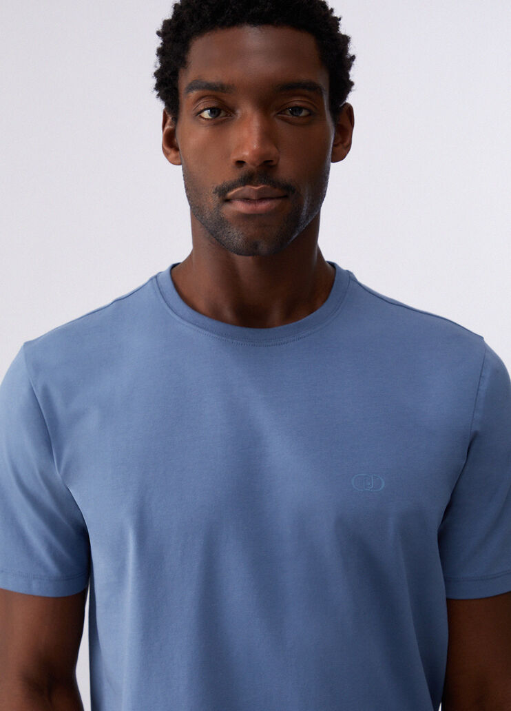 T-shirt regular fit blu Liu Jo - medium