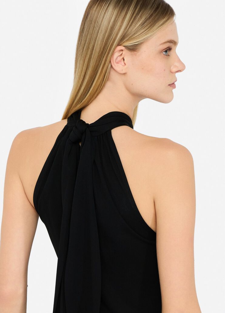 Dress with scarf black Liu Jo - large image number 4