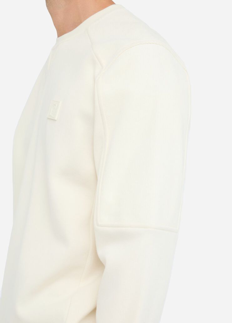 Sweatshirt aus Baumwolle Weiß Liu Jo - large image number 4 Sweatshirt aus Baumwolle Weiß Liu Jo - large image number 4