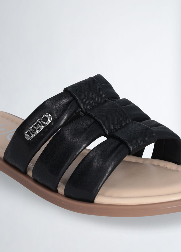 Flat black sandals black Liu Jo - medium Flat black sandals black Liu Jo - medium