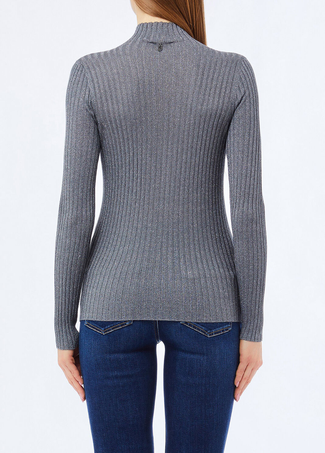 Dolcevita con lurex&reg; grigio antracite Liu Jo - large image number 1