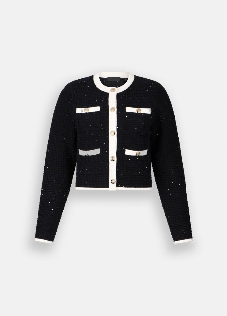 Lurex® jacket black Liu Jo - medium Lurex® jacket black Liu Jo - medium