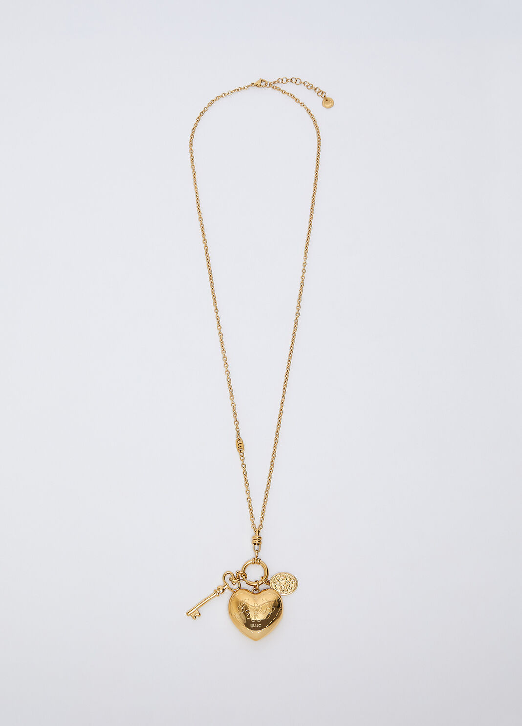 Necklace long with heart and key gold Liu Jo - large image number 0