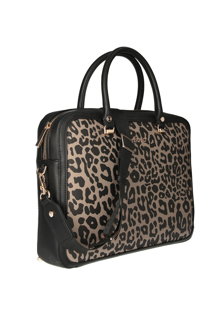 Dappled PC bag Leopard print Liu Jo - large image number 1