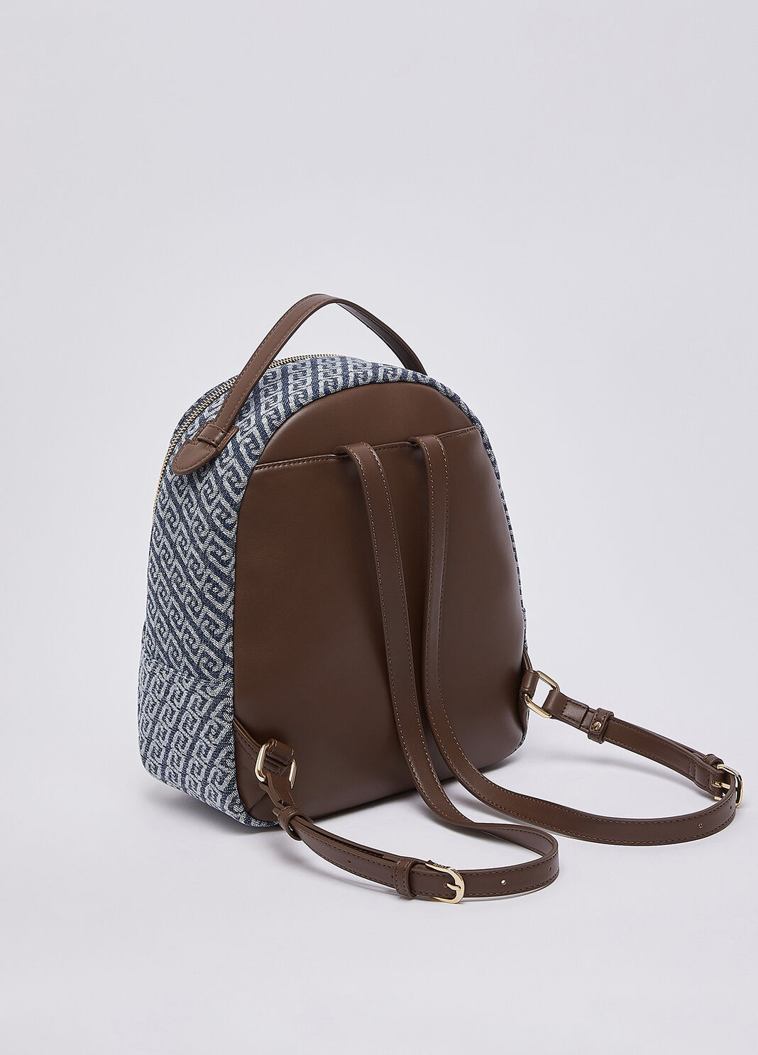 Rucksack Monogramm aus Denim denimblau Liu Jo - large image number 3
