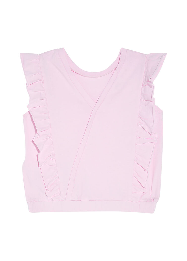 Top mit Volants Hellrosa Liu Jo - large image number 1