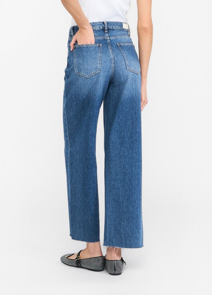 Low-rise wide-leg jeans blue denim Liu Jo - large image number 1 Low-rise wide-leg jeans blue denim Liu Jo - large image number 1