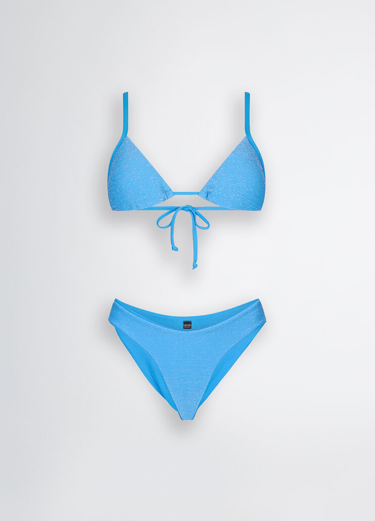 Lurex® bikini light blue Liu Jo - large image number 6 Lurex® bikini light blue Liu Jo - large image number 6