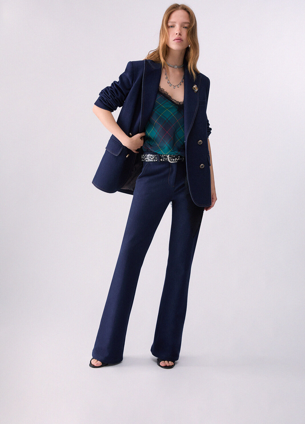 Blazer doppiopetto in denim Lavaggio normale Liu Jo - large image number 5