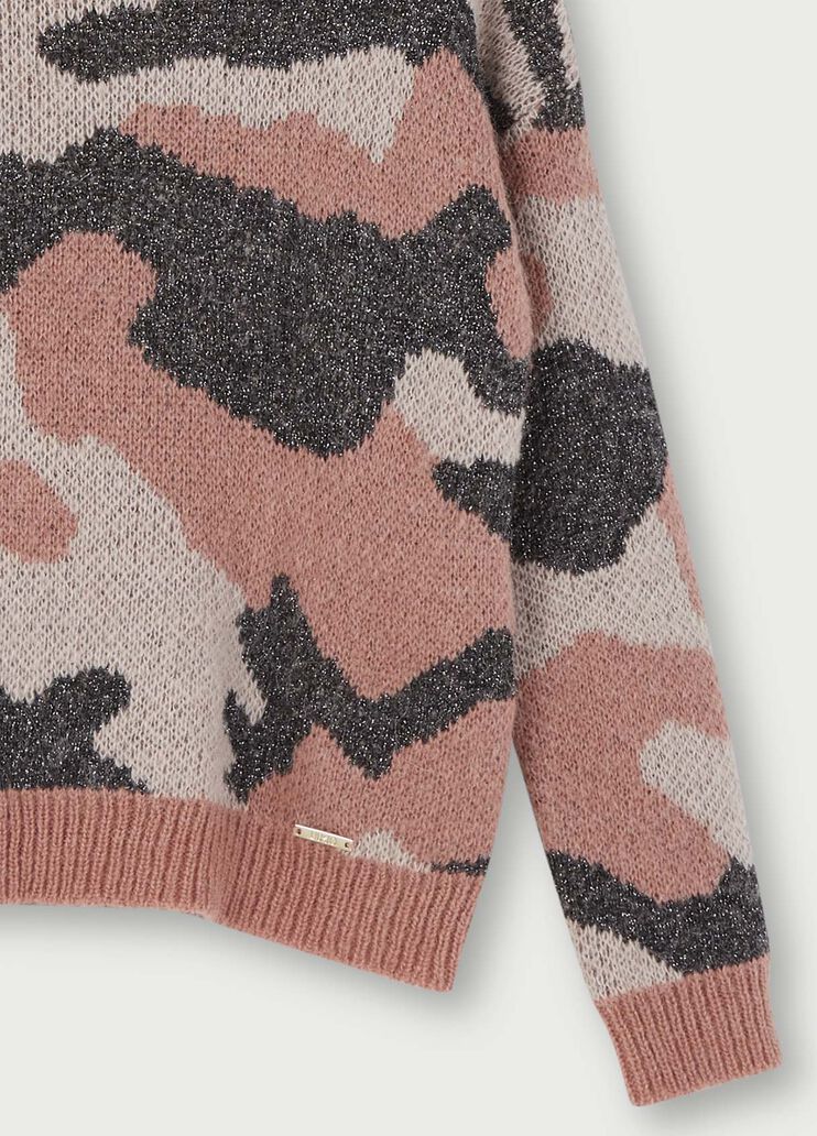 Camouflage jumper Pink Liu Jo - large image number 2