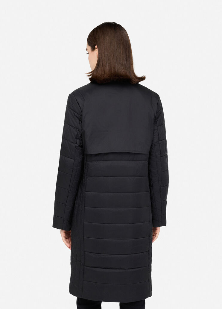 Long padded jacket black Liu Jo - large image number 1