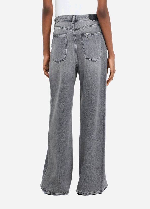 Baggy-Jeans Liu Jo Better Denim-Grau Liu Jo - large image number 1