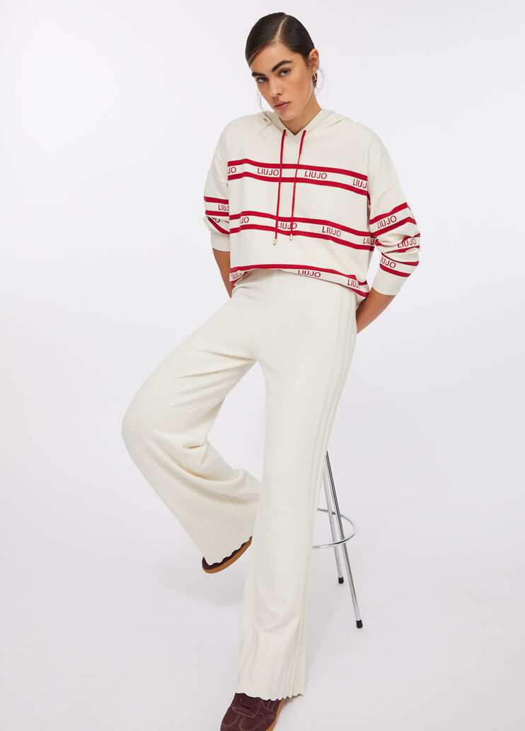 Liu Jo Better trousers milk white Liu Jo - large image number 2