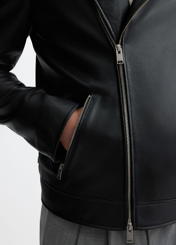 Leather jacket black Liu Jo - large image number 3 Leather jacket black Liu Jo - large image number 3