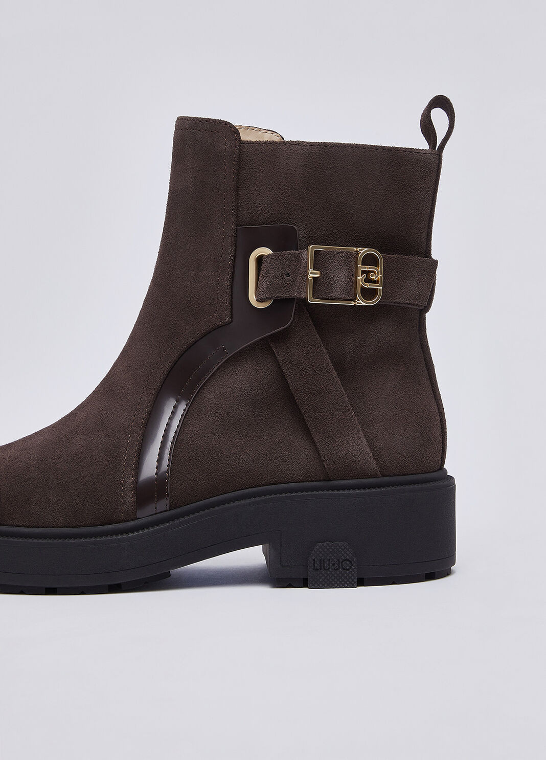 Stivaletti beatles in suede moka Liu Jo - large image number 4