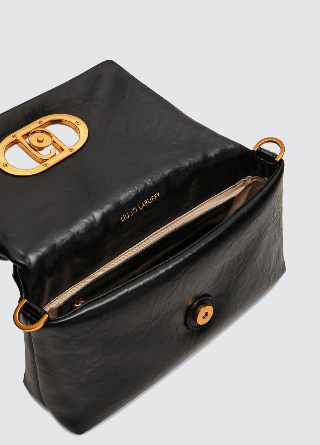 Medium LaPuffy bag black Liu Jo - large image number 7