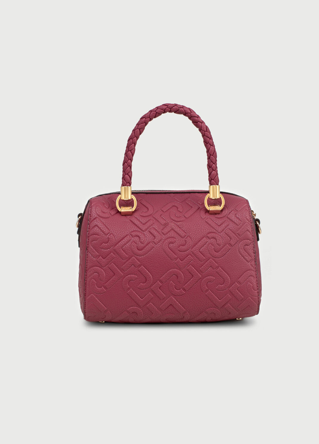 Mini boston bag with logo Violet Liu Jo - large image number 3