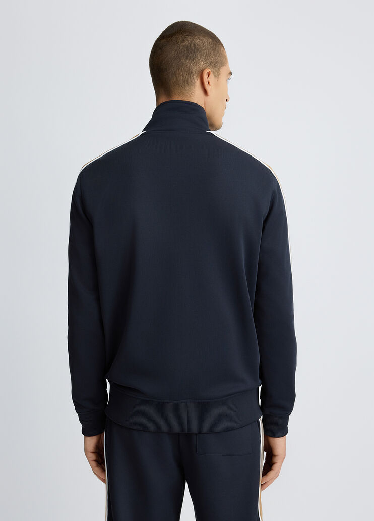 Sweatshirt with zip dark blue Liu Jo - large image number 1 Sweatshirt with zip dark blue Liu Jo - large image number 1