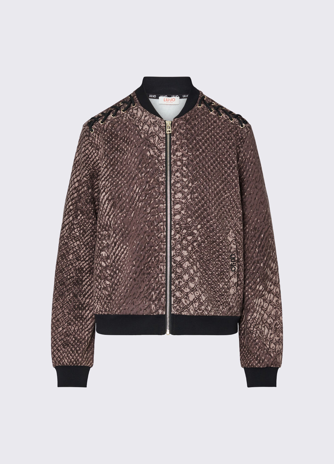 Sweat-shirt avec Lacets marron Liu Jo - large image number 6
