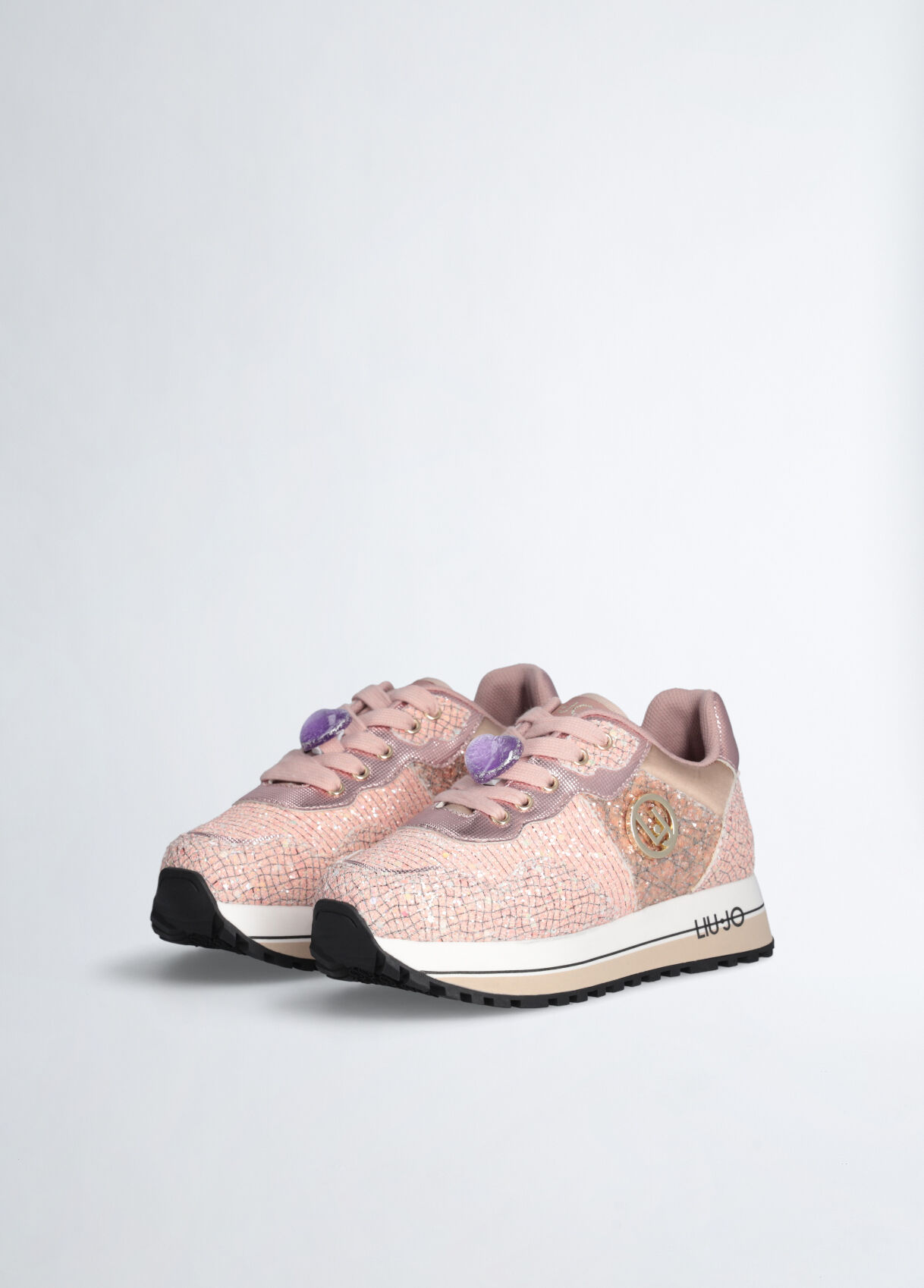 Plateau sneaker rosa shop