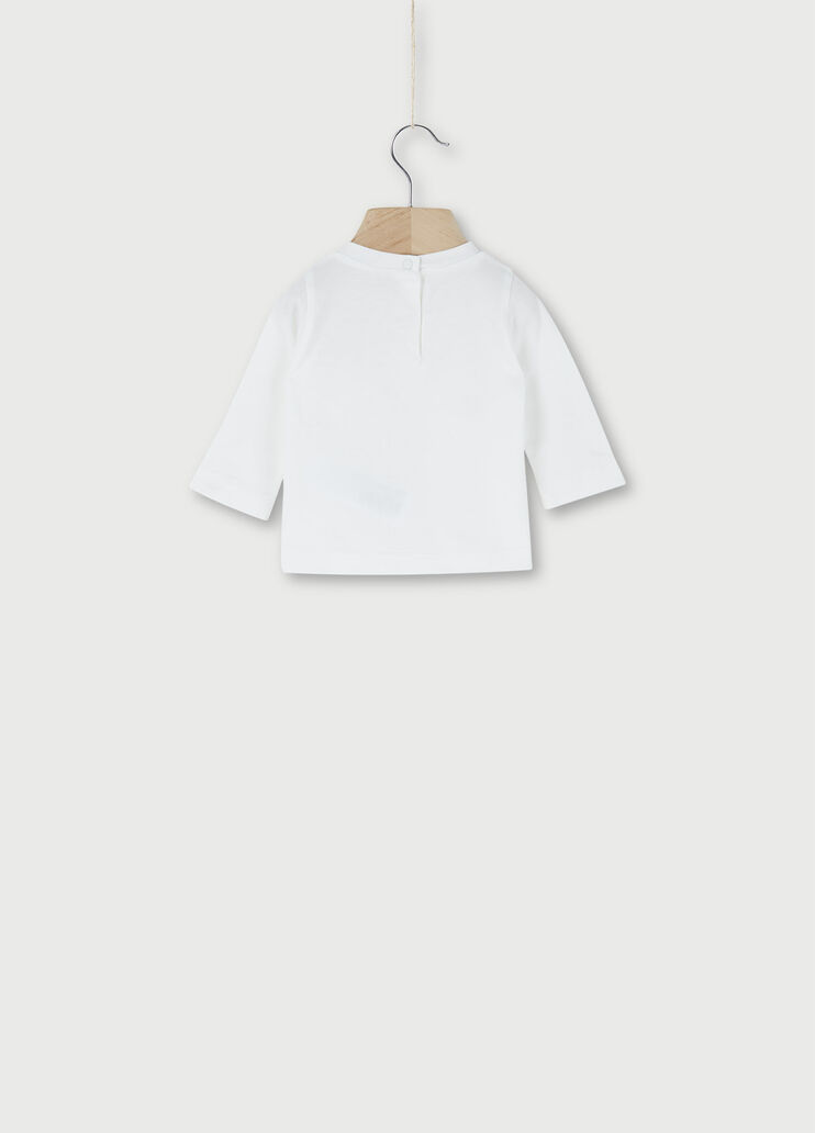 T-shirt with print White Liu Jo - large image number 1