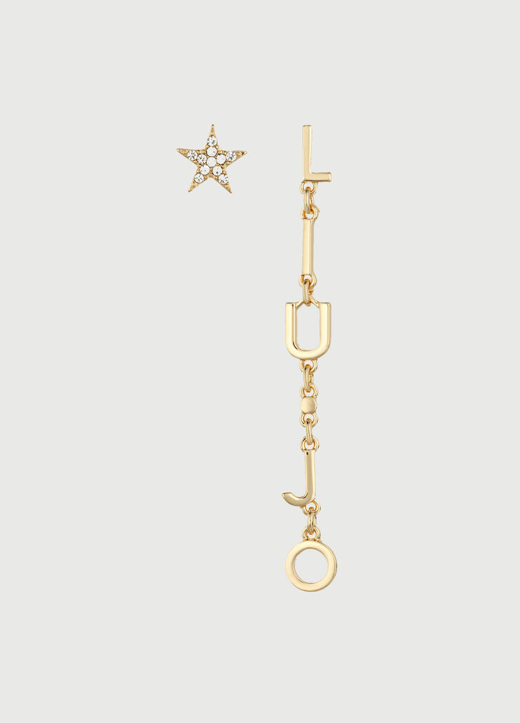 Earrings with logo gold-tone Liu Jo - large image number 1