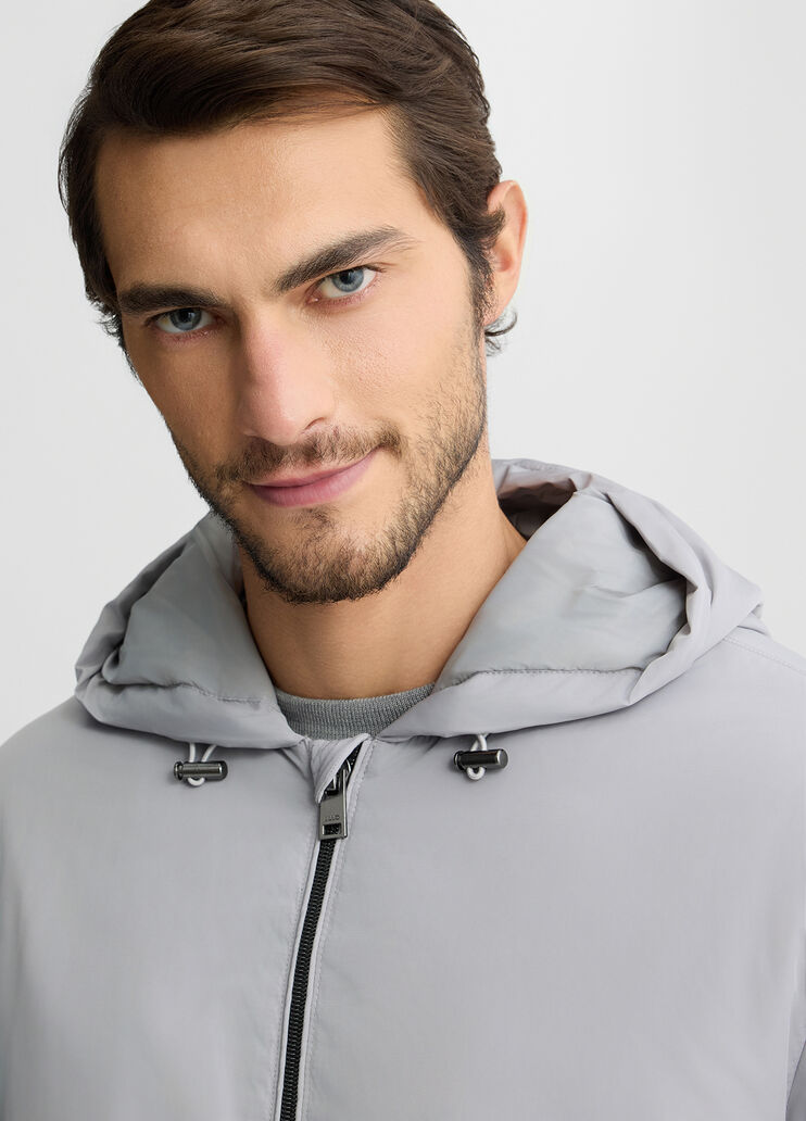 Hooded jacket off-white Liu Jo - large image number 2 Hooded jacket off-white Liu Jo - large image number 2