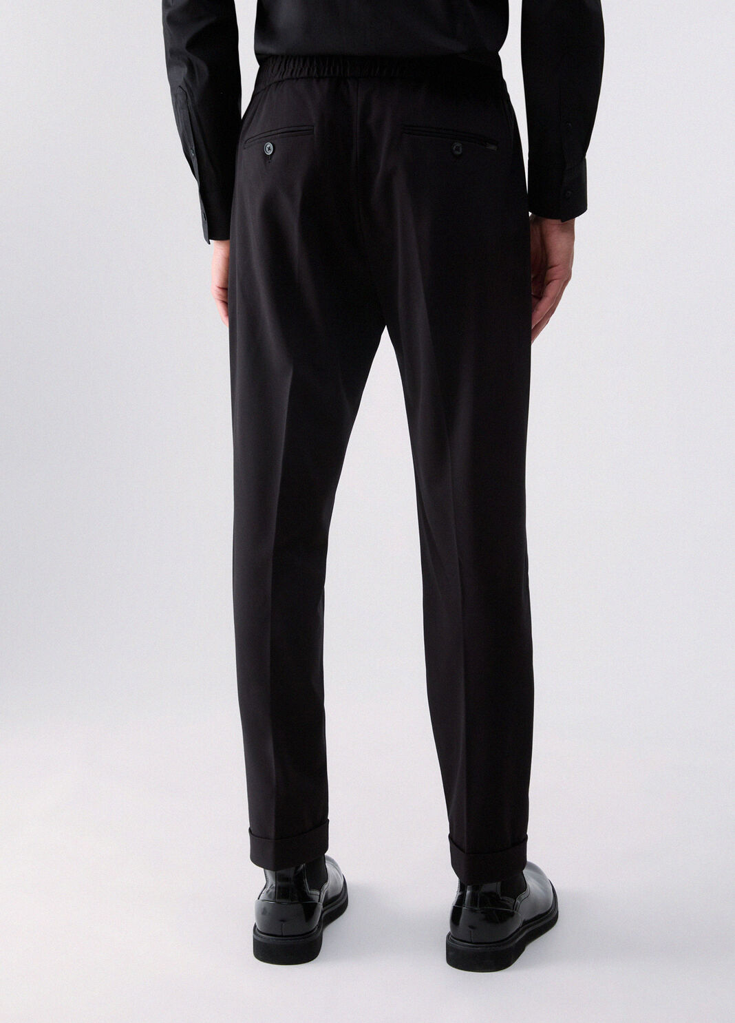 Pantalon jogger en jersey noir Liu Jo - large image number 1